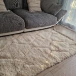 Tapis berbère écru réf. Mya