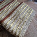 Pochette Artisanale Chic en Feuille de Palmier